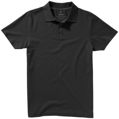 Рубашка поло с короткими рукавами Seller, цвет антрацит  размер XS - 38090950- Фото №4