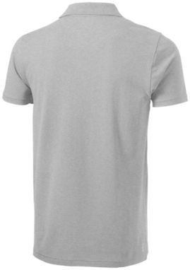 Рубашка поло с короткими рукавами Seller, цвет серый меланж  размер XS - 38090960- Фото №5