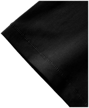Сорочка поло з короткими рукавами Seller, колір суцільний чорний  розмір XS - 38090990- Фото №6