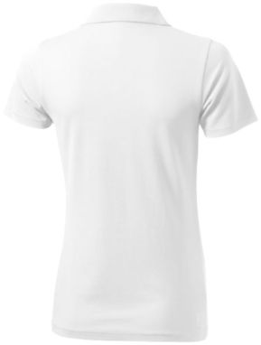 Рубашка поло женская с короткими рукавами Seller, цвет белый  размер XS - 38091010- Фото №5