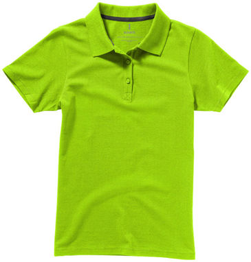Рубашка поло женская с короткими рукавами Seller, цвет зеленое яблоко  размер XS - 38091680- Фото №4