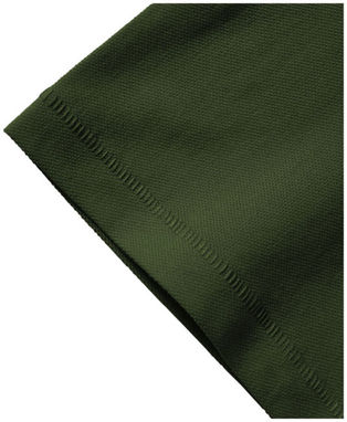 Рубашка поло женская с короткими рукавами Seller, цвет зеленый армейский  размер XS - 38091700- Фото №6