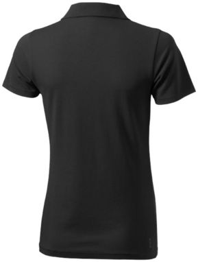 Женская рубашка поло с короткими рукавами Seller, цвет антрацит  размер XXL - 38091955- Фото №5