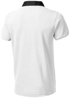 Сорочка поло з короткими рукавами York, колір білий  розмір L - 38092013- Фото №4