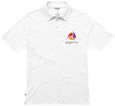 Рубашка поло с короткими рукавами Tipton, цвет белый - 38094010- Фото №2