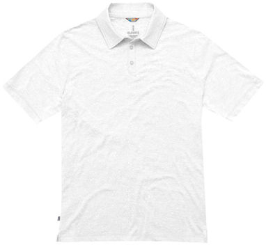 Сорочка поло з короткими рукавами Tipton, колір білий - 38094010- Фото №3