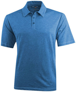 Рубашка поло с короткими рукавами Tipton, цвет синий яркий - 38094532- Фото №1