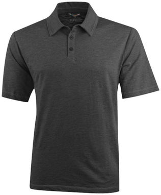 Рубашка поло с короткими рукавами Tipton, цвет темно-серый - 38094980- Фото №1