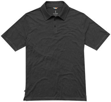 Сорочка поло з короткими рукавами Tipton, колір темно-сірий - 38094980- Фото №3