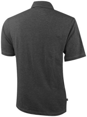 Рубашка поло с короткими рукавами Tipton, цвет темно-серый - 38094980- Фото №4