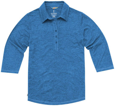 Рубашка поло женская с короткими рукавами Tipton, цвет синий яркий - 38095530- Фото №3