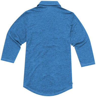 Сорочка поло жіноча з короткими рукавами Tipton, колір синій яскравий - 38095531- Фото №4