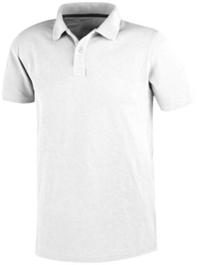Рубашка поло c короткими рукавами Primus, цвет белый  размер XS - 38096010- Фото №1