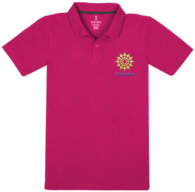 Рубашка поло c короткими рукавами Primus, цвет розовый  размер XS - 38096210- Фото №2