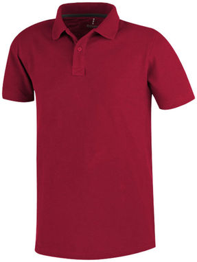 Рубашка поло c короткими рукавами Primus, цвет красный  размер XS - 38096250- Фото №1