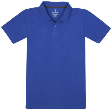 Рубашка поло c короткими рукавами Primus, цвет синий  размер M - 38096442- Фото №3