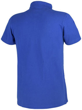 Рубашка поло c короткими рукавами Primus, цвет синий  размер M - 38096442- Фото №4