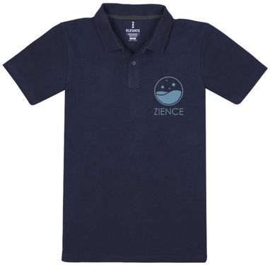 Рубашка поло c короткими рукавами Primus, цвет темно-синий  размер M - 38096492- Фото №2