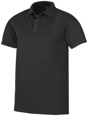 Рубашка поло c короткими рукавами Primus, цвет антрацит  размер L - 38096953- Фото №1