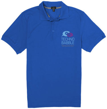 Рубашка поло Crandall, цвет синий  размер L - 38098443- Фото №2
