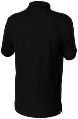 Сорочка поло Crandall, колір суцільний чорний  розмір XS - 38098990- Фото №4