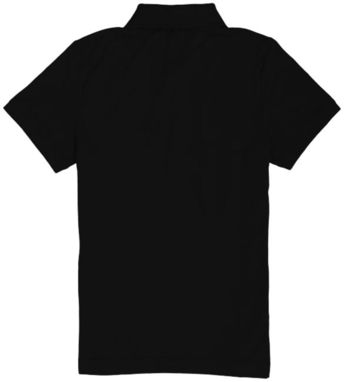 Поло женская Crandall, цвет сплошной черный  размер XL - 38099994- Фото №4