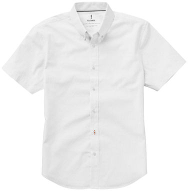 Рубашка с короткими рукавами Manitoba, цвет белый  размер L - 38160013- Фото №3