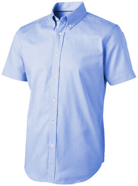 Рубашка с короткими рукавами Manitoba, цвет светло-синий  размер L - 38160403- Фото №1