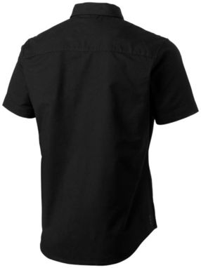 Сорочка з короткими рукавами Manitoba, колір суцільний чорний  розмір XS - 38160990- Фото №4