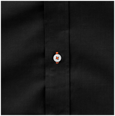 Сорочка з короткими рукавами Manitoba, колір суцільний чорний  розмір XS - 38160990- Фото №6