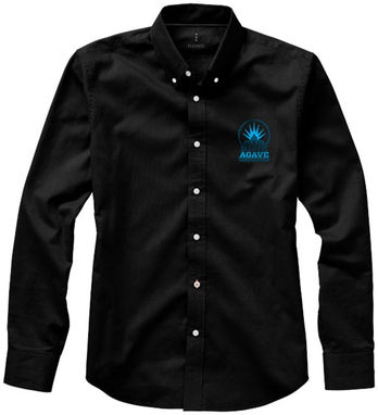 Рубашка с длинными рукавами Vaillant, цвет сплошной черный  размер XS - 38162990- Фото №2
