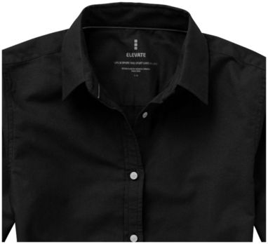 Женская рубашка  Vaillant, цвет сплошной черный  размер XS - 38163990- Фото №5