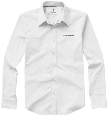 Рубашка с длинными рукавами Hamilton, цвет белый  размер XS - 38164010- Фото №3