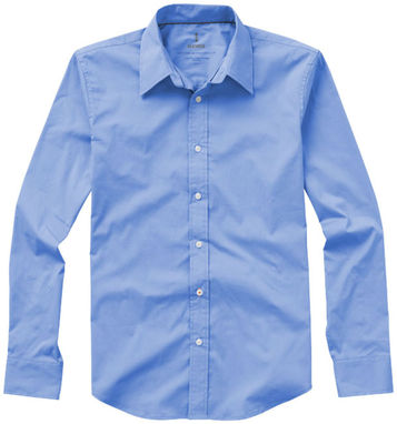 Рубашка с длинными рукавами Hamilton, цвет светло-синий  размер S - 38164401- Фото №4