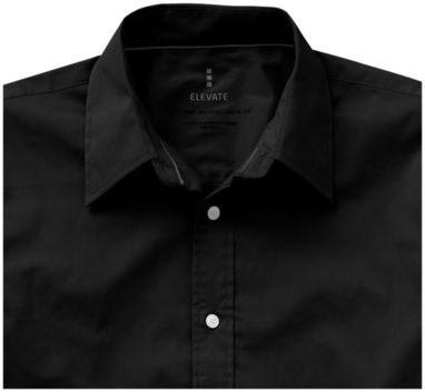 Сорочка з довгими рукавами Hamilton, колір суцільний чорний  розмір XS - 38164990- Фото №6