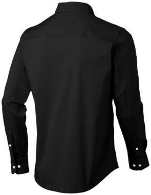 Сорочка з довгими рукавами Hamilton, колір суцільний чорний  розмір XL - 38164994- Фото №5