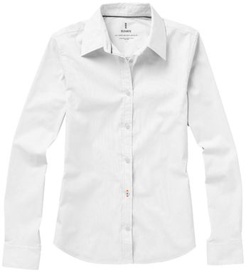 Женская рубашка с длинными рукавами Hamilton, цвет белый  размер XS - 38165010- Фото №4