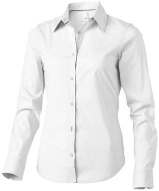Женская рубашка с длинными рукавами Hamilton, цвет белый  размер S - 38165011- Фото №1