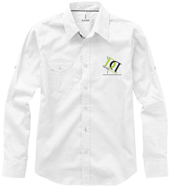 Рубашка с длинными рукавами Nunavut, цвет белый  размер S - 38166011- Фото №2