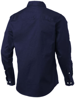 Рубашка с длинными рукавами Nunavut, цвет темно-синий  размер XL - 38166494- Фото №4