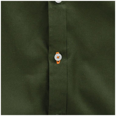 Рубашка с длинными рукавами Nunavut, цвет зеленый армейский - 38166705- Фото №6