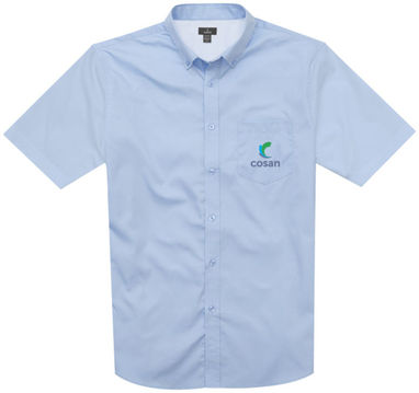 Сорочка з короткими рукавами Stirling, колір синій матовий  розмір XS - 38170410- Фото №2