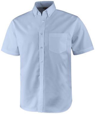 Рубашка с короткими рукавами Stirling, цвет матовый синий - 38170411- Фото №1