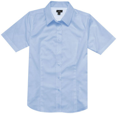 Женская рубашка с короткими рукавами Stirling, цвет матовый синий - 38171410- Фото №4