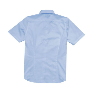 Жіноча сорочка з короткими рукавами Stirling, колір синій матовий - 38171411- Фото №5