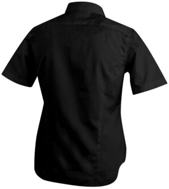 Женская рубашка с короткими рукавами Stirling, цвет сплошной черный - 38171990- Фото №5
