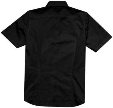 Женская рубашка с короткими рукавами Stirling, цвет сплошной черный - 38171991- Фото №5