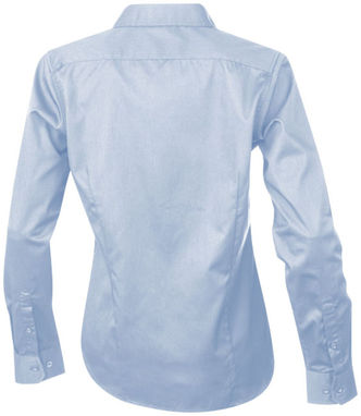Женская футболка с длинными рукавами Wilshire, цвет матовый синий  размер XS - 38173410- Фото №4
