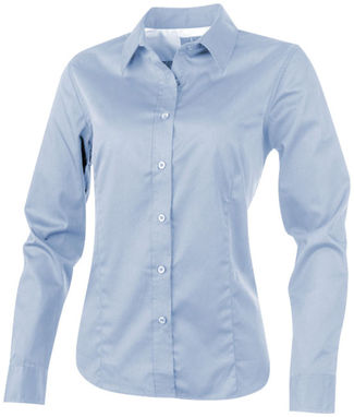 Жіноча футболка з довгими рукавами Wilshire, колір синій матовий  розмір S - 38173411- Фото №1