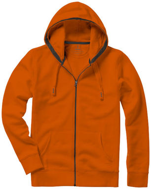 Свитер Arora с капюшоном и застежкой-молнией на всю длину, цвет оранжевый  размер XS - 38211330- Фото №4